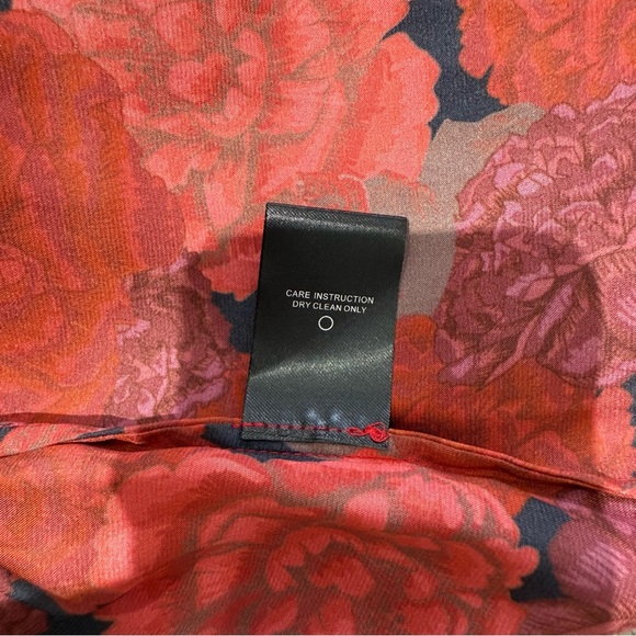 NWT L'Academie The Elaina Mini Dress in Red Peony - Picture 13 of 14